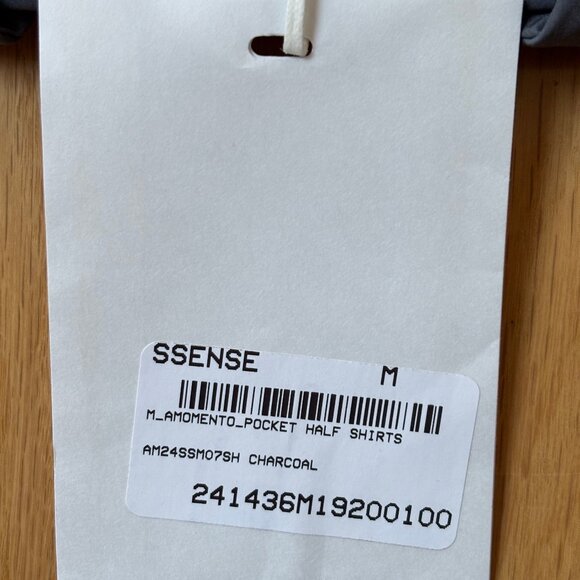 NEW Amomento Pocket Half Shirt M - Picture 4 of 5